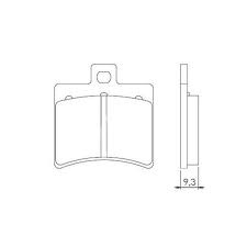 BRENTA KLOCKI HAMULCOWE KH298 SPIEK METALICZNY (ZŁOTE) (FT 4020)