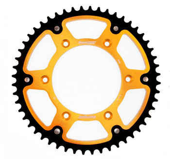 SUPERSPROX ZĘBATKA TYLNA 899 52 STEALTH (STALOWO-ALUMINIOWA) KTM SX/EXC (JTR897.52) KOLOR ZŁOTY