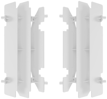 POLISPORT OSŁONY CHŁODNICY (KRATKI- KOMPLET) SUZUKI RM 125 '01-'08; RM 250 '96-'06; DRZ 400 '00-'22 KOLOR BIAŁY