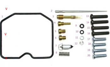 BEARING WORX ZESTAW NAPRAWCZY GAŹNIKA KAWASAKI KLX 650C/R '93-'96 (26-1101)