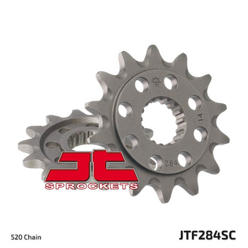 JT ZĘBATKA PRZEDNIA 342 14 HONDA CR 250 '88-'07, CRF 450 '02-'22,CRF 250R '22-'23, TRX 450/700 SAMOOCZYSZCZAJĄCA (34214JT) (ŁAŃC. 520)