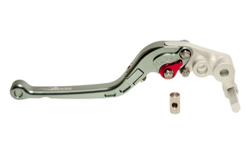 ACCEL DŹWIGNIA (KLAMKA NIEŁAMKA) HAMULCA HONDA CBR 600 RR '07-13,CBR 1000 RR '04-13,CB 1000R '08-09 KOLOR SZARY (DHH01SA) (AFBL-08-04GY) - PROMOCJA