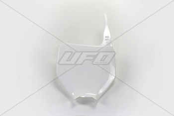 UFO TABLICA NA NUMER STARTOWY KAWASAKI KX 125/250 '03-'08, KXF 250 '04-'08, KXF 450 '06-'08 KOLOR BIAŁY - ZASTĘPUJE KA03763047
