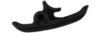 UFO 2024/09 ŚLIZG ŁANCUCHA (MAŁY) KTM EXC/EXC-F '17-'23 KOLOR CZARNY