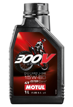 MOTUL OLEJ SILNIK 300V 4T FL OFF ROAD 15W60 1L (SYNTETYCZNY)
