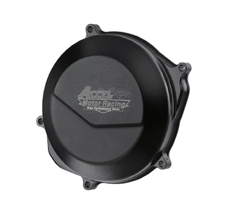 ACCEL POKRYWA SPRZĘGŁA ALUMINIOWA (Z USZCZELKĄ) HONDA CRF 450R '09-'16 KOLOR CZARNY