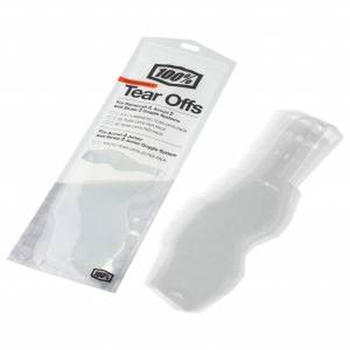 100 PROCENT ARMEGA FORECAST STANDARD TEAR-OFFS 50 PACK, ZRYWKI DO GOGLI ARMEGA FORECAST ROLL-OFF (50 SZTUK) STARY KOD: 51020-101-50
