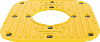 POLISPORT WYPRZEDAŻ GÓRNA GUMA ZAMIENNA Z KLIPSAMI DO STOJAKA POD MOTOCYKL MODEL BASIC KOLOR ŻÓŁTY