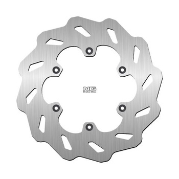 NG TARCZA HAMULCOWA TYŁ KEEWAY KXM/RK 200 '11-16, TX/TXM 125/200 '11-20 (239X110X5MM) (6X6,5MM) WAVE