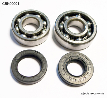 BEARING WORX ŁOŻYSKA WAŁU KORBOWEGO Z USZCZELNIACZAMI YAMAHA YZ 80/85 93-18 (NTN) (MADE IN JAPAN) (24-1023)