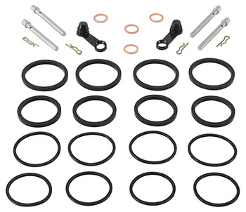 ALL BALLS ZESTAW NAPRAWCZY ZACISKU HAMULCOWEGO PRZÓD YAMAHA FZR1000 89-90, FZR600 90-99, VMX12 V-MAX 93-07, YZF600R 95-96