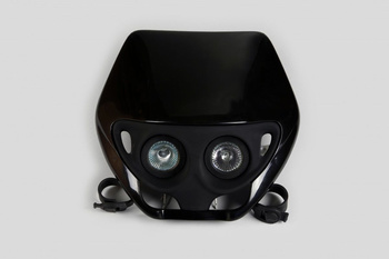 UFO LAMPA PRZEDNIA HALOGEN HONDA CRE 50 '97-00, KOLOR CZARNY