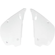 UFO BOCZKI TYLNE KAWASAKI KX 80 '91-'97 KOLOR BIAŁY