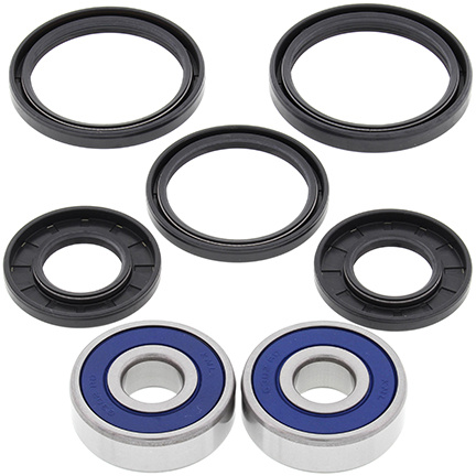 ALL BALLS ŁOŻYSKA KOŁA PRZEDNIEGO Z USZCZELNIACZAMI HONDA CBR250R 11-13,CBR300R 15-18,VT125 SHADOW 99-06,YAMAHA XV750 VIRAGO 88-97,XTZ750 90-95