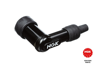 NGK FAJKA NA ŚWIECE (NR 8349) KĄTOWA (90) KOLOR CZARNY