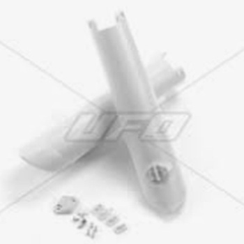 UFO OSŁONY TELESKOPÓW ( AMORTYZATORÓW ) PRZEDNICH HUSQVARNA TC 125, TC/FC/TE/TX/FE 250, TE/TX 300, FC/FE 350/450, FE 501 '16-21, TE 125 '16-19, TX 150 '20-21, TC 300 '15-18, TC/TE 310 '15-20, KOLOR GRAFITOWY