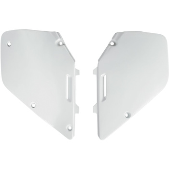 UFO BOCZKI TYLNE SUZUKI RM 125/250 '96-'00 KOLOR BIAŁY