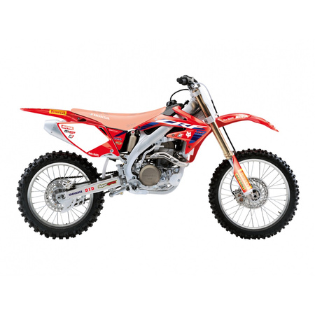 BLACKBIRD KOMPLET NAKLEJEK (OKLEIN) HONDA CRF 450 '05-'08 REPLICA TEAM HRC 23