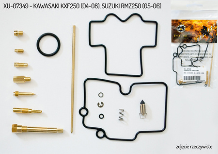 PSYCHIC ZESTAW NAPRAWCZY GAŹNIKA KAWASAKI KXF 250 '04-'08, SUZUKI RMZ 250 '05-'06 (26-1455) (NA 1 GAŹNIK)