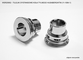 BEARING WORX TULEJKI DYSTANSOWE KOŁA TYLNEGO KTM SX/SXF/SX-F 125/200/250300/350/450 '03-'12, EXC/EXCF/EXC-F '03-'22, SX 85 '12-'22,HUSQVARNA TC 85 '14-'22 TE/TC/FC/FE '14-'16, GAS GAS EC/EC-F '21-'22 (OŚ 20MM) ENDURO KTM TPI 250/300 (POLEROWANE)