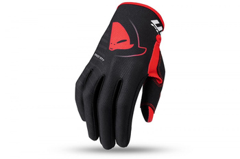 UFO RĘKAWICE SKILL KIMURA CROSS / MTB / E-BIKE KOLOR CZARNY CZERWONY ROZMIAR S - KOLEKCJA 2022