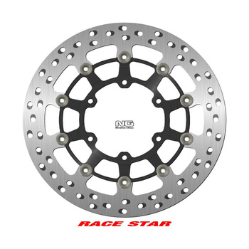 NG TARCZA HAMULCOWA PRZÓD RACE STAR PREMIUM SUZUKI GSX-R 600/750/1000 '08-'18 (310X102X5MM) (6X8,25MM) PŁYWAJĄCA (ŚRODEK ALUMINIOWY, POLEPSZONE CHŁODZENIE)