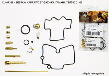 PSYCHIC ZESTAW NAPRAWCZY GAŹNIKA YAMAHA YZF 250 01-02 (26-1287) (NA 1 GAŹNIK)