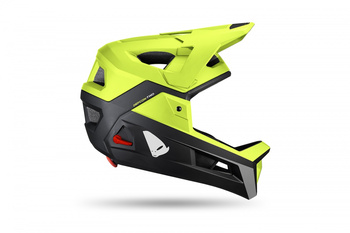 UFO KASK ROWEROWY MTB / E-BIKE DEFCON-TWO Z WYPINANĄ SZCZĘKĄ KOLOR CZARNY/ŻÓŁTY FLUO ROZMIAR XS/S/M - KOLEKCJA 2024