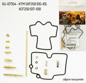PSYCHIC ZESTAW NAPRAWCZY GAŹNIKA KTM SXF 250 '05-'10, XCF 250 '07-'09 (26-1520) (NA 1 GAŹNIK)