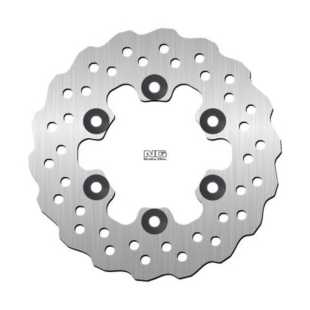 NG TARCZA HAMULCOWA TYŁ KAWASAKI KLX125 '10-17 (190X84X4MM) (6X10,5MM) WAVE
