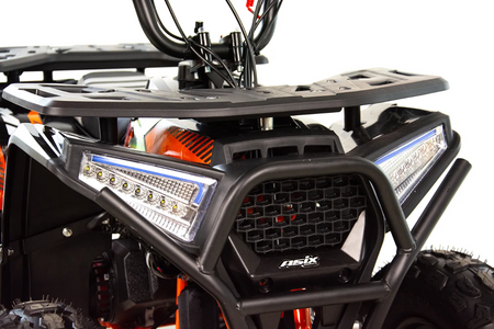 MINI Quad spalinowy ASIX M10 Dusty Z ROZRUSZNIKIEM 50cc dla dzieci