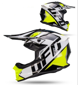 UFO 2026/01 KASK INTREPID CROSS KOLOR BIAŁY/CZARNY ROZMIAR M ( ECE 22R06 ) - KOLEKCJA 2026