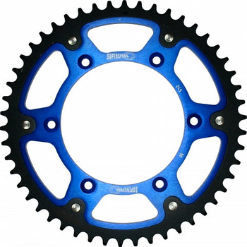 SUPERSPROX ZĘBATKA TYLNA 270 49 STEALTH (STALOWO-ALUMINIOWA) YAMAHA YZ/YZF '99-'18 (JTR251.49) (JTR245/2.49) KOLOR NIEBIESKI