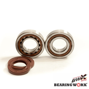 BEARING WORX ŁOŻYSKA WAŁU KORBOWEGO Z USZCZELANIACZAMI KTM SXF 250 13-15, SXF 350 11-15, HUSQVARNA FC/FE 250/350 14-15 (NTN) (MADE IN JAPAN) (23.CBS63013) = CBK60009
