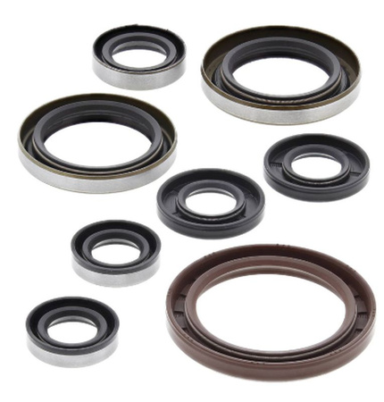 WINDEROSA (VERTEX) KOMPLET (ZESTAW) USZCZELNIACZY SILNIKOWYCH HUSQVARNA FC 250 (EURO) 15, FC 250/350 13-16, KTM SX-F 250 13-15, SX-F 350 13-15, XC-F 250 13-15, XC-F 350 13-15, XC-FW 250 14-16, XC-FW 350 12-16, XC-FW 350 SIX DAYS 15-16