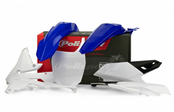 POLISPORT WYPRZEDAŻ KOMPLET PLASTIKÓW YAMAHA YZ 250F '14-'18; YZ 450F '14-'17 KOLOR OEM NIEBIESKI BIAŁY CZARNY