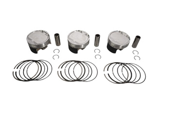 WOSSNER KOMPLET TŁOKÓW SEA DOO SPARK ACE '14-'19 (4T) (74,00MM) (TŁOK 73,94MM) (3SZT) (SWORZEŃ 17MM) (TŁOK SEA DOO) 11.0:1