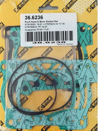 PROX USZCZELKI TOP-END KTM SX 150 '16-21, HUSQVARNA TE 150 '17-21 (GŁOWICA+CYLINDER)