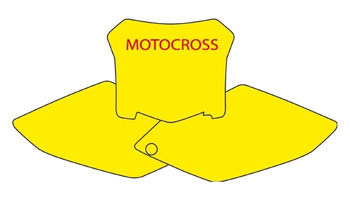 BLACKBIRD WYPRZEDAŻ KOMPLET NAKLEJEK (OKLEIN) POD NUMERY STARTOWE CRF 250R '08-'09