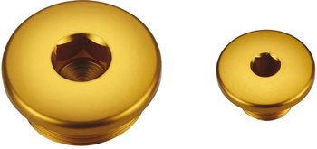 ACCEL KORKI INSPEKCYJNE SILNIKA SUZUKI RMZ 250 '04-'06 / KAWASAKI KXF 250 (KX 250F) '04-'09 KOLOR ZŁOTY (30X1,5MM , 12X1,5MM)