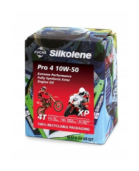 FUCHS SILKOLENE PRO 4 10W50 XP 4L