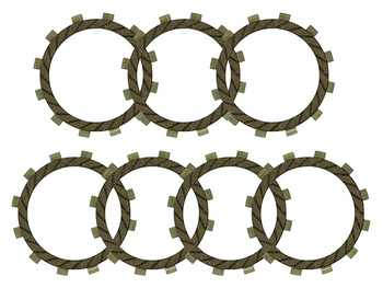 PSYCHIC TARCZE SPRZĘGŁOWE KAWASAKI KLX 250 '93-'16, KLX 300 '97-'07 (F1757) (EBS4469)