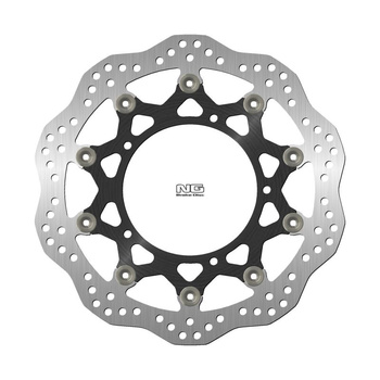 NG TARCZA HAMULCOWA PRZÓD YAMAHA FZ8/FZS FAZER '10-'16, XT 1200Z SUPER TENERE '10-'21, YZF R1 '07-'15, YZF R6 '05-'16 (310X132X4,5MM) (5X8,25MM) WAVE PŁYWAJĄCA (ŚRODEK ALUMINIOWY)