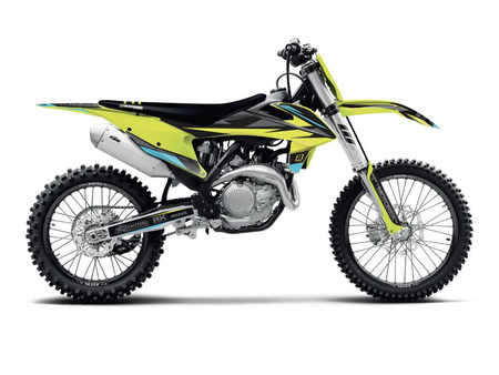 BLACKBIRD KOMPLET PLASTIKÓW I NAKLEJEK (OKLEIN + POKROWIEC/POSZYCIE NA SIEDZENIE KTM SX-SXF '19-'20, EXC '20 STEALTH YELOW