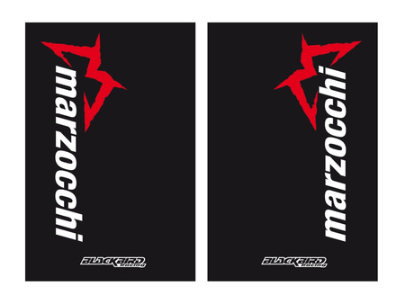 BLACKBIRD KOMPLET NAKLEJEK (OKLEIN) NA TELESKOPY (MARZOCCHI) 2 SZT.