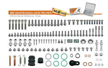 ACCEL KOMPLET ŚRUB PRO PACK FACTORY 2T (DUŻY) KTM 50/65 SX/XC '02,