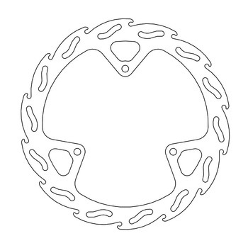 MOTO-MASTER TARCZA HAMULCOWA PRZÓD FLAME KTM SX 65 '02- , HUSQVARNA TC 65 '17- , GASGAS MC 65 '21-