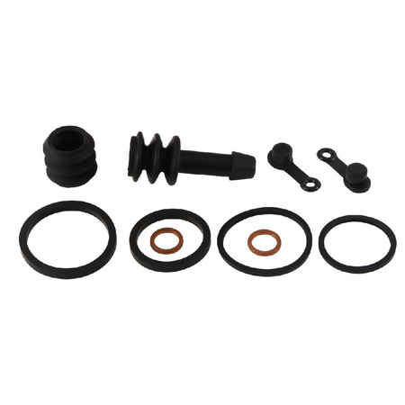ALL BALLS ZESTAW NAPRAWCZY ZACISKU HAMULCOWEGO PRZÓD KAWASAKI ER-5 97-00, SUZUKI GS500 89-95 TYŁ KAWASAKI ZR750 91-93, ZR1100 92-95, ZX6 90-93, ZX9R 9