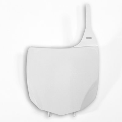 UFO TABLICA NA NUMER STARTOWY KAWASAKI KXF 250 '09-'12, KXF 450 '09-'12 KOLOR BIAŁY