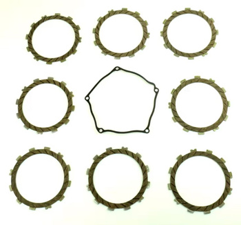 ATHENA TARCZE SPRZĘGŁOWE Z USZCZELKĄ POKRYWY SPRZĘGŁA KAWASAKI KX 250F '04-'08, SUZUKI RM-Z 250 '04-'06